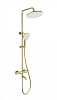Душевая система Wonzon &amp; Woghand с термостатом, брашированное золото (WW-B3065-T1-BG)