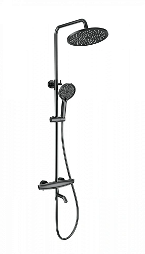 Душевая система Wonzon & Woghand с термостатом, темный графит (WW-B3031-A2-BGG) Душевая система Wonzon & Woghand с термостатом, темный графит (WW-B3031-A2-BGG)