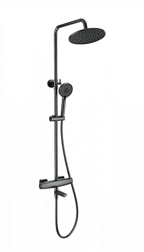 Душевая система Wonzon & Woghand с термостатом, темный графит (WW-B3035-A3-BGG) Душевая система Wonzon & Woghand с термостатом, темный графит (WW-B3035-A3-BGG)