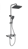 Душевая система Wonzon &amp; Woghand с термостатом, темный графит (WW-B3099-A-BGG)