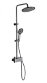 Душевая система Wonzon & Woghand с термостатом, темный графит (WW-B3110-BGG) Душевая система Wonzon & Woghand с термостатом, темный графит (WW-B3110-BGG)