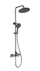 Душевая система Wonzon &amp; Woghand с термостатом, темный графит (WW-C3011-A-BGG)