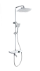 Душевая система Wonzon &amp; Woghand с термостатом, хром (WW-B3099-A-CR)