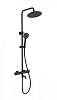 Душевая система Wonzon &amp; Woghand с термостатом, черный матовый (WW-A3006-T1-MB)
