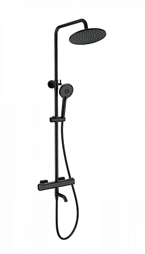 Душевая система Wonzon & Woghand с термостатом, черный матовый (WW-B3051-A1-MB) Душевая система Wonzon & Woghand с термостатом, черный матовый (WW-B3051-A1-MB)