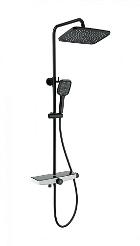 Душевая система Wonzon & Woghand с термостатом, черный матовый (WW-B3098-A-MB) Душевая система Wonzon & Woghand с термостатом, черный матовый (WW-B3098-A-MB)