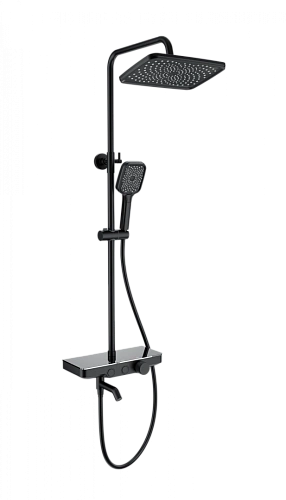 Душевая система Wonzon & Woghand с термостатом, черный матовый (WW-B3099-A-MB) Душевая система Wonzon & Woghand с термостатом, черный матовый (WW-B3099-A-MB)