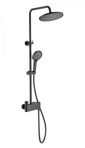 Душевая система Wonzon & Woghand с термостатом, черный матовый (WW-B3110-MB) Душевая система Wonzon & Woghand с термостатом, черный матовый (WW-B3110-MB)