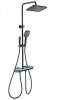 Душевая система Wonzon &amp; Woghand с термостатом, черный матовый (WW-B4174-MB)