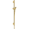 Душевая штанга Hansgrohe Unica S Puro 65 см со шлангом, полир. золото 28632990, полированное золото