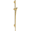 Душевая штанга Hansgrohe Unica S Puro 65 см со шлангом, полир. золото 28632990, полированное золото Душевая штанга Hansgrohe Unica S Puro 65 см со шлангом, полир. золото 28632990, полированное золото