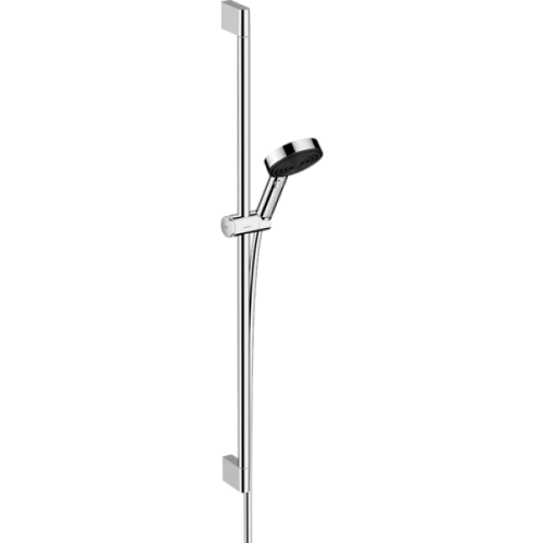 Душевой гарнитур Hansgrohe 105 3jet Relaxation EcoSmart cо штангой 90 см. 24171000, хром Душевой гарнитур Hansgrohe 105 3jet Relaxation EcoSmart cо штангой 90 см. 24171000, хром
