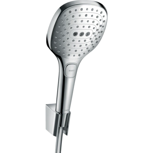 Душевой гарнитур Hansgrohe Crometta 120 3jet Porter 26700000, хром Душевой гарнитур Hansgrohe Crometta 120 3jet Porter 26700000, хром