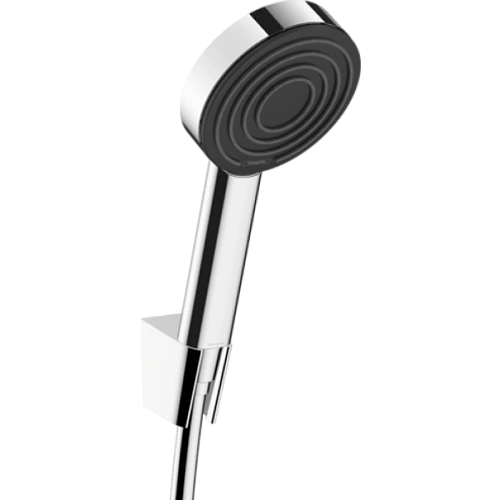 Душевой гарнитур Hansgrohe Pulsify105 1jet, шланг 125 см 24301000, хром Душевой гарнитур Hansgrohe Pulsify105 1jet, шланг 125 см 24301000, хром
