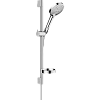Душевой гарнитур Hansgrohe Raindance Select S 120 3jet, со штангой 65 см и мыльницей 27944000, хром