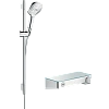 Душевой гарнитур Hansgrohe ShowerTablet Select 300/Raindance Select E 120 3jet/Combi 27026400, белый Душевой гарнитур Hansgrohe ShowerTablet Select 300/Raindance Select E 120 3jet/Combi 27026400, белый