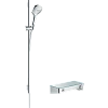 Душевой гарнитур Hansgrohe ShowerTablet Select 300/Raindance Select E 120 3jet/Combi 27027000, хром