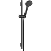 Душевой гарнитур Hansgrohe Vernis Blend 100 2jet, со штангой 65 см 26423670, матовый черный Душевой гарнитур Hansgrohe Vernis Blend 100 2jet, со штангой 65 см 26423670, матовый черный