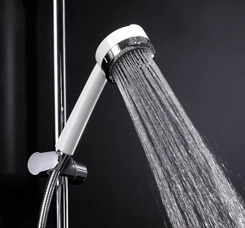 Душевой гарнитур Kludi Zenta 6084091-00 900 мм хром-белый Душевой гарнитур Kludi Zenta 6084091-00 900 мм хром-белый