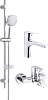 Душевой гарнитур STWORKI XE-06cr + MG-SH01 + MG-SH02 567151