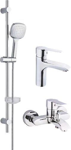 Душевой гарнитур STWORKI XE-06cr + MG-SH01 + MG-SH02 567151 Душевой гарнитур STWORKI XE-06cr + MG-SH01 + MG-SH02 567151