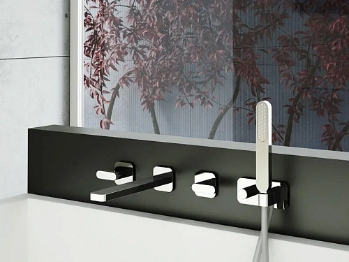 Душевой гарнитур Webert Aria AC0847560, черный Душевой гарнитур Webert Aria AC0847560, черный