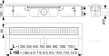 Душевой лоток AlcaPlast APZ1 APZ1-1050 1050 мм Душевой лоток AlcaPlast APZ1 APZ1-1050 1050 мм
