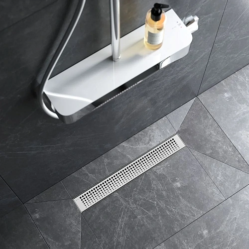 Душевой лоток AM.PM Master Flow W01SC-P11-050-01SB Cut Gradient 50см, сталь матовая Душевой лоток AM.PM Master Flow W01SC-P11-050-01SB Cut Gradient 50см, сталь матовая