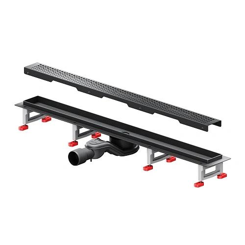 Душевой лоток AM.PM Master Flow W01SC-P11-080-01BM Cut Gradient 80см, черный матовый Душевой лоток AM.PM Master Flow W01SC-P11-080-01BM Cut Gradient 80см, черный матовый