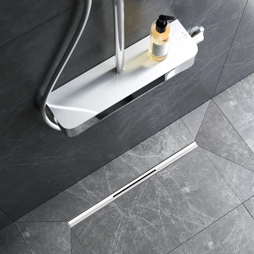 Душевой лоток AM.PM Master Flow W01SC-S11-060-05SB slim line 60см, сталь матовая Душевой лоток AM.PM Master Flow W01SC-S11-060-05SB slim line 60см, сталь матовая