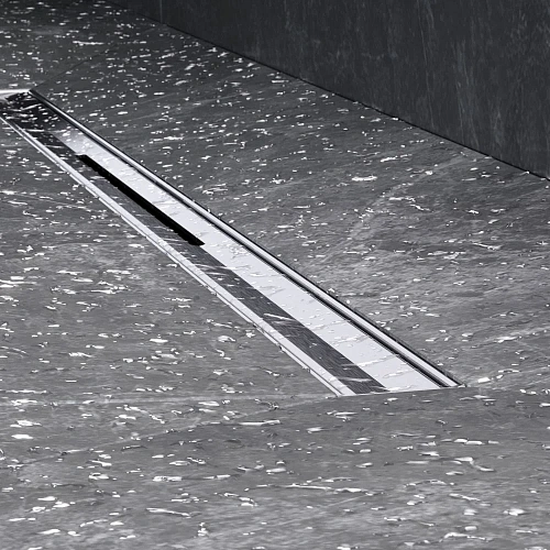 Душевой лоток AM.PM Master Flow W01SC-S11-060-05SB slim line 60см, сталь матовая Душевой лоток AM.PM Master Flow W01SC-S11-060-05SB slim line 60см, сталь матовая