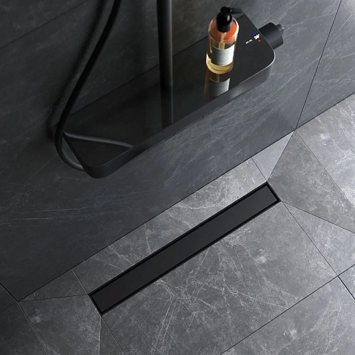 Душевой лоток AM.PM Master Flow W01SC-U11-060-04BM Tile 60см, черный матовый Душевой лоток AM.PM Master Flow W01SC-U11-060-04BM Tile 60см, черный матовый