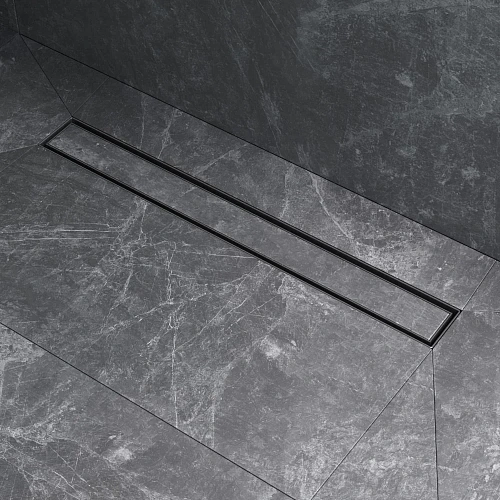 Душевой лоток AM.PM Master Flow W01SC-U11-060-04BM Tile 60см, черный матовый Душевой лоток AM.PM Master Flow W01SC-U11-060-04BM Tile 60см, черный матовый