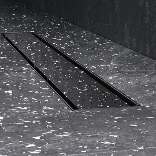 Душевой лоток AM.PM Master Flow W01SC-U11-060-04BM Tile 60см, черный матовый Душевой лоток AM.PM Master Flow W01SC-U11-060-04BM Tile 60см, черный матовый