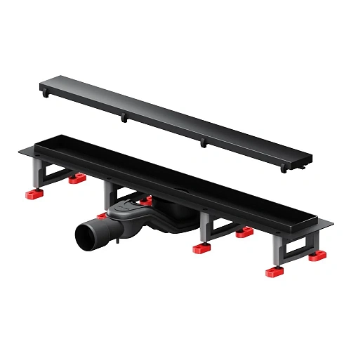 Душевой лоток AM.PM Master Flow W01SC-U11-060-04BM Tile 60см, черный матовый Душевой лоток AM.PM Master Flow W01SC-U11-060-04BM Tile 60см, черный матовый