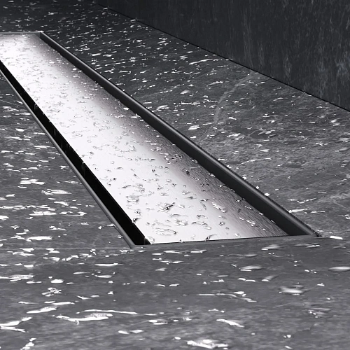 Душевой лоток AM.PM Master Flow W01SC-U11-080-04SB Tile 80см, сталь матовая Душевой лоток AM.PM Master Flow W01SC-U11-080-04SB Tile 80см, сталь матовая