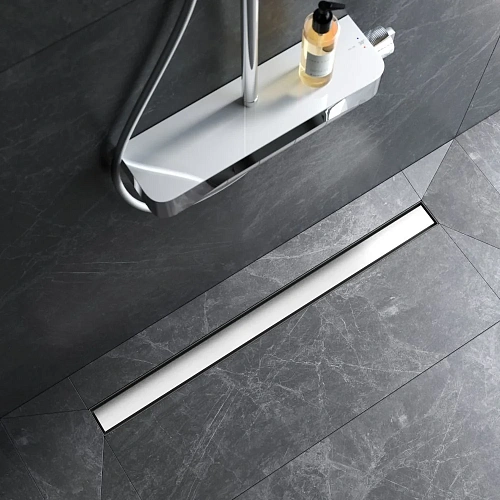 Душевой лоток AM.PM Master Flow W01SC-U11-090-04SB Tile 90см, сталь матовая Душевой лоток AM.PM Master Flow W01SC-U11-090-04SB Tile 90см, сталь матовая