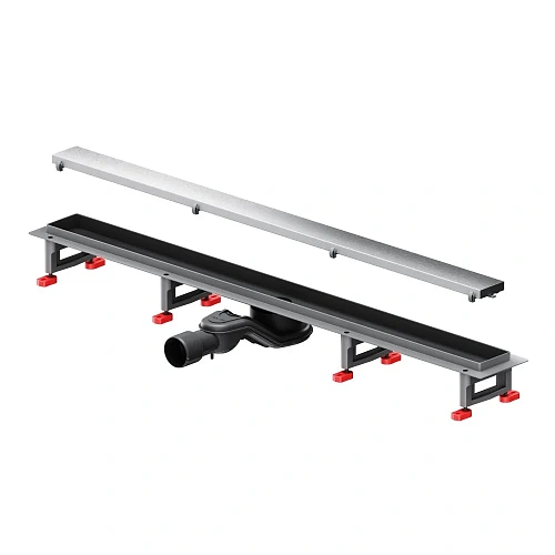 Душевой лоток AM.PM Master Flow W01SC-U11-090-04SB Tile 90см, сталь матовая Душевой лоток AM.PM Master Flow W01SC-U11-090-04SB Tile 90см, сталь матовая