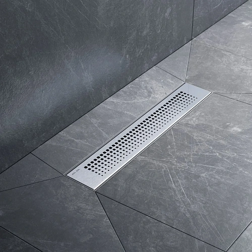 Душевой лоток AM.PM Prime Flow W02SC-P11-040-01SB Flow Cut Gradient 40см, сталь матовая Душевой лоток AM.PM Prime Flow W02SC-P11-040-01SB Flow Cut Gradient 40см, сталь матовая