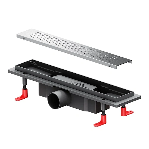 Душевой лоток AM.PM Prime Flow W02SC-P11-040-01SB Flow Cut Gradient 40см, сталь матовая Душевой лоток AM.PM Prime Flow W02SC-P11-040-01SB Flow Cut Gradient 40см, сталь матовая