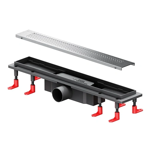 Душевой лоток AM.PM Prime Flow W02SC-P11-050-01SB Flow Cut Gradient 50см, сталь матовая Душевой лоток AM.PM Prime Flow W02SC-P11-050-01SB Flow Cut Gradient 50см, сталь матовая