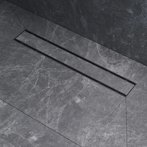 Душевой лоток AM.PM Prime Flow W02SC-U11-050-04BM Flow Tile 50см, черный матовый Душевой лоток AM.PM Prime Flow W02SC-U11-050-04BM Flow Tile 50см, черный матовый