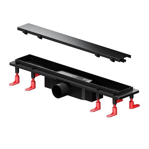 Душевой лоток AM.PM Prime Flow W02SC-U11-050-04BM Flow Tile 50см, черный матовый Душевой лоток AM.PM Prime Flow W02SC-U11-050-04BM Flow Tile 50см, черный матовый