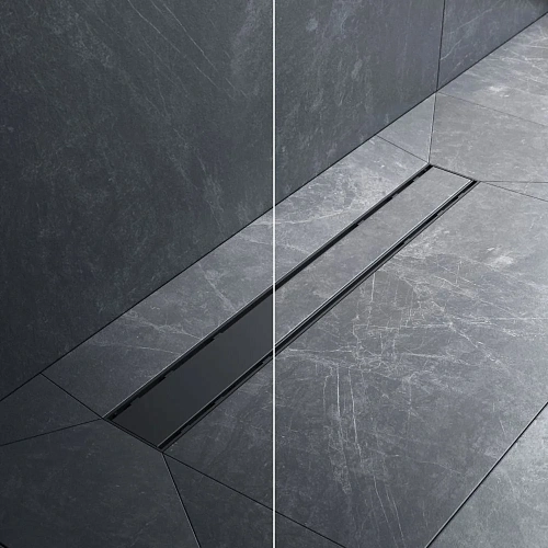 Душевой лоток AM.PM Prime Flow W02SC-U11-060-04BM Flow Tile 60см, черный матовый Душевой лоток AM.PM Prime Flow W02SC-U11-060-04BM Flow Tile 60см, черный матовый