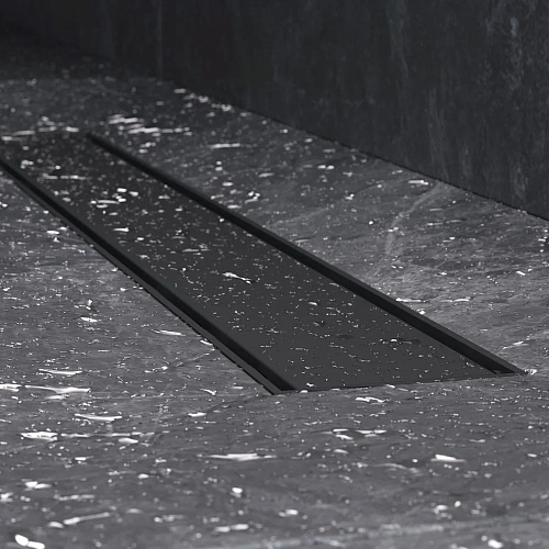 Душевой лоток AM.PM Prime Flow W02SC-U11-060-04BM Flow Tile 60см, черный матовый Душевой лоток AM.PM Prime Flow W02SC-U11-060-04BM Flow Tile 60см, черный матовый