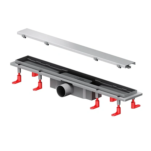 Душевой лоток AM.PM Prime Flow W02SC-U11-060-04SB Flow Tile 60см, сталь матовая Душевой лоток AM.PM Prime Flow W02SC-U11-060-04SB Flow Tile 60см, сталь матовая