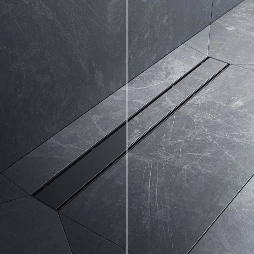 Душевой лоток AM.PM Prime Flow W02SC-U11-070-04BM Flow Tile 70см, черный матовый Душевой лоток AM.PM Prime Flow W02SC-U11-070-04BM Flow Tile 70см, черный матовый