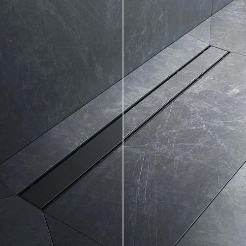 Душевой лоток AM.PM Prime Flow W02SC-U11-080-04BM Flow Tile 80см, черный матовый Душевой лоток AM.PM Prime Flow W02SC-U11-080-04BM Flow Tile 80см, черный матовый