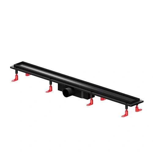 Душевой лоток AM.PM Prime Flow W02SC-U11-090-04BM Flow Tile 90см, черный матовый Душевой лоток AM.PM Prime Flow W02SC-U11-090-04BM Flow Tile 90см, черный матовый