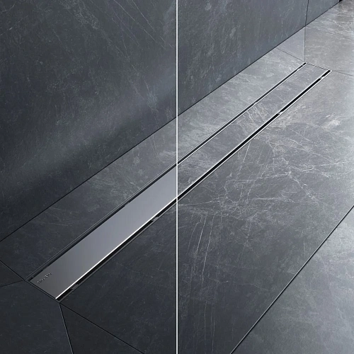 Душевой лоток AM.PM Prime Flow W02SC-U11-090-04SB Flow Tile 90см, сталь матовая Душевой лоток AM.PM Prime Flow W02SC-U11-090-04SB Flow Tile 90см, сталь матовая